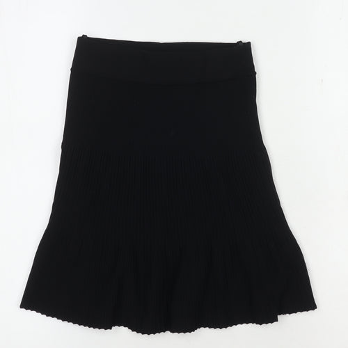 French Connection Black Women's Skirt Size 6 Viscose Blend