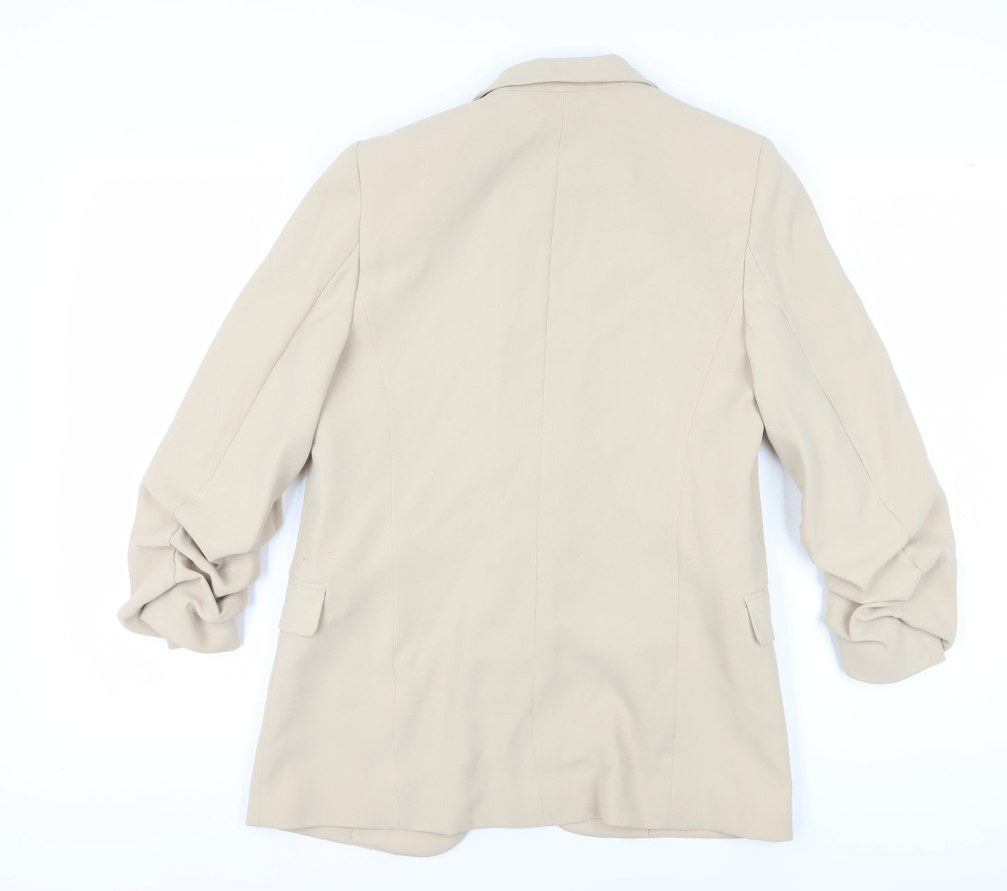 Marks and Spencer Women's Beige Blazer Size 8 Regular