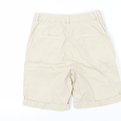 Marks and Spencer Women's Beige Chino Shorts Size 6