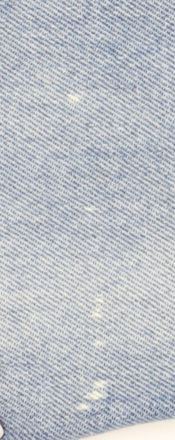 Boohoo Women's Light Blue Distressed Mom Jeans Size 6