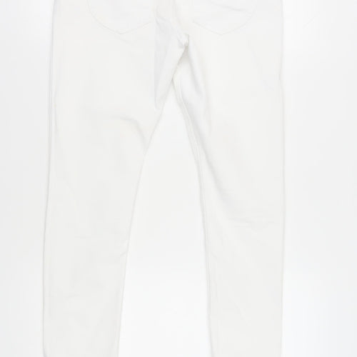 George Women's White Jeans, Size 12