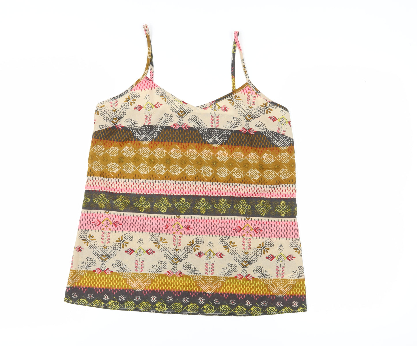 Next Women's Multicoloured Camisole Tank, Size 12