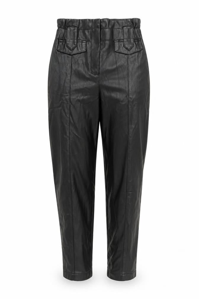 Front view of River Island Women's Black High Rise Trousers -, size 8R