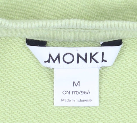 Monki Women's Green Pullover Sweatshirt M