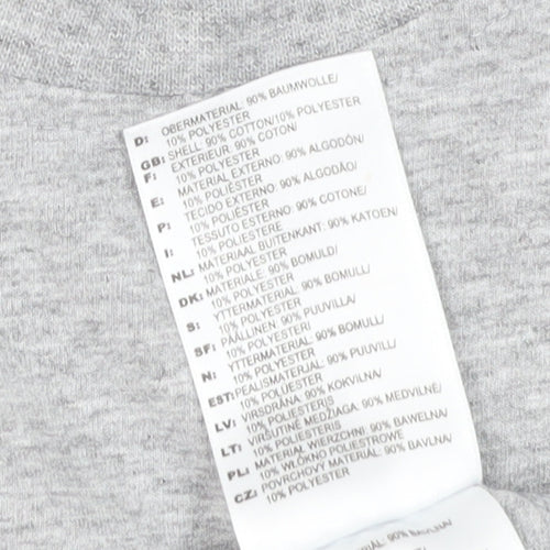 Adidas Men's Grey XL Short Sleeve Crew Neck T-Shirt