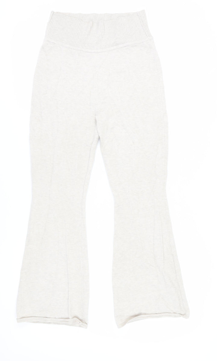 Gilly Hicks Women’s Ivory Joggers, Size L, Stylish & Cosy