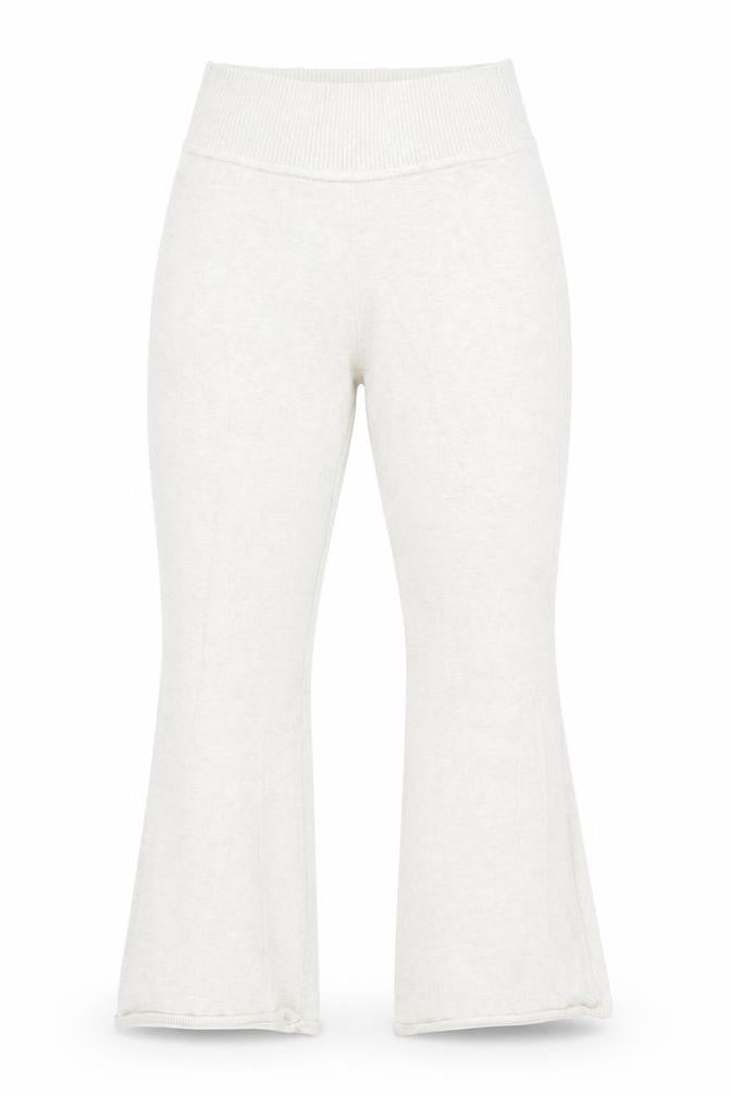 Gilly Hicks Women’s Ivory Joggers, Size L, Stylish & Cosy