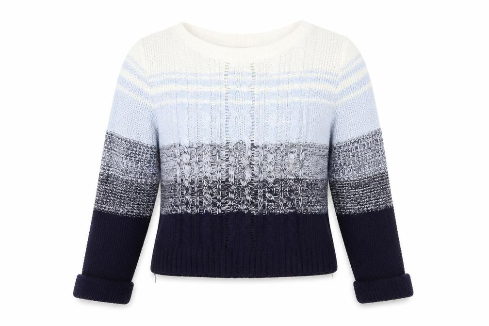 Front view of SoulCal Women's Multicoloured jumper, size 14