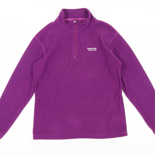 Regatta Women's Purple 10 Pullover Fleece Sweatshirt