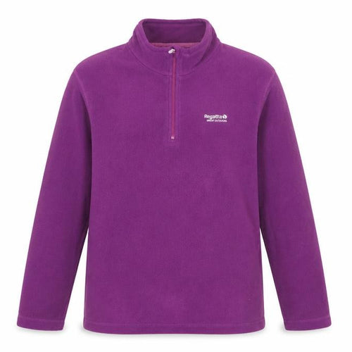 Regatta Women's Purple 10 Pullover Fleece Sweatshirt