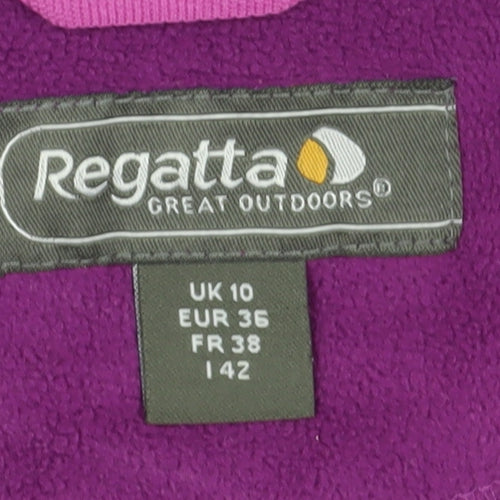 Regatta Women's Purple 10 Pullover Fleece Sweatshirt