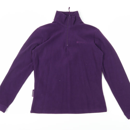 Mountain Warehouse Women's Purple Pullover Sweatshirt Size 8