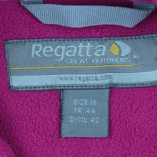 Regatta Women’s Pink Fleece Sweatshirt Size 16