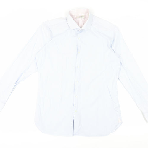 Ted Baker Men's Blue Regular Fit Dress Shirt