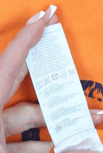 SoulCal & Co Boys Orange T-Shirt California Print 13 Years