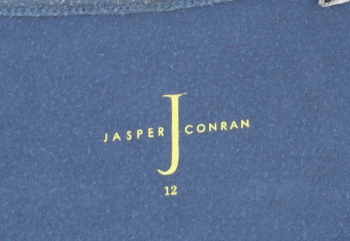 Jasper Conran Women's Blue Sleeveless T-Shirt Size 12