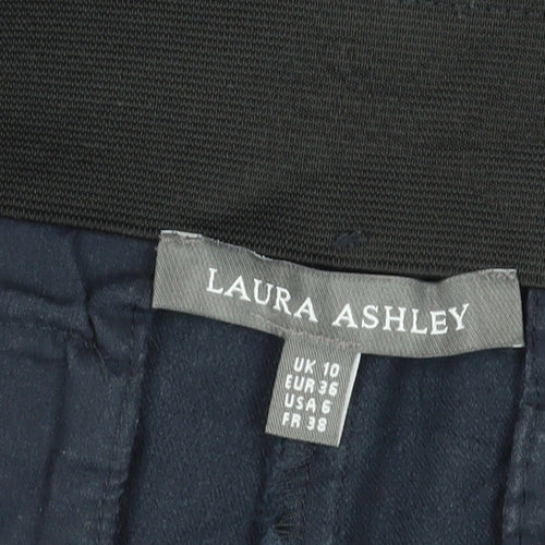 Laura Ashley Women's Blue Skinny Trousers, Size 10