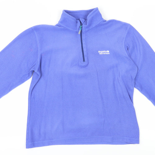 Regatta Women's Blue Pullover Sweatshirt, Size 8