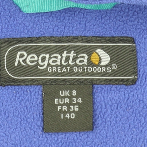 Regatta Women's Blue Pullover Sweatshirt, Size 8