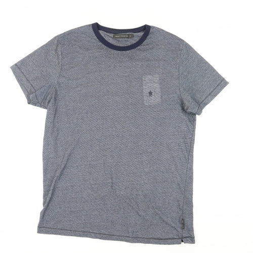 French Connection Men's Blue XL Crew Neck T-Shirt
