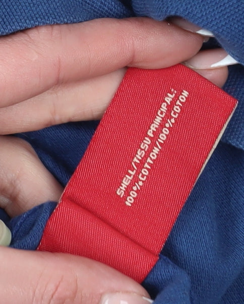 SuperDry Men's Blue XL Vintage Polo