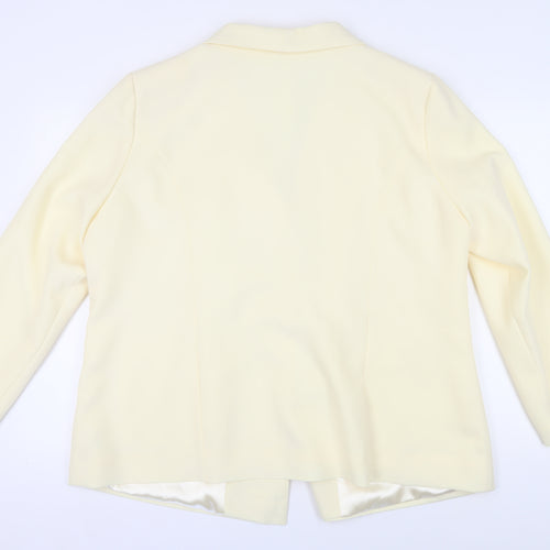Damart Ivory Women's Blazer, Size 28, Elegant Style
