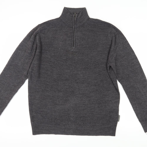 French Connection Men's Grey 2XL Pullover Jumper