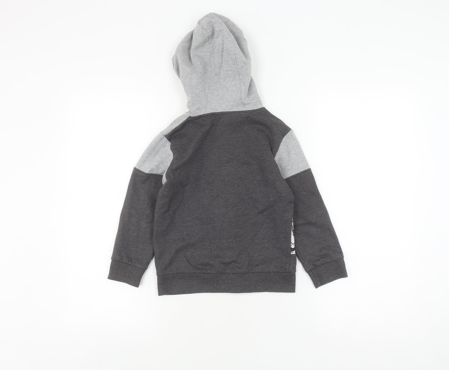 Marvel Boys Grey Spider-Man Hoodie 5-6 Years Full Zip