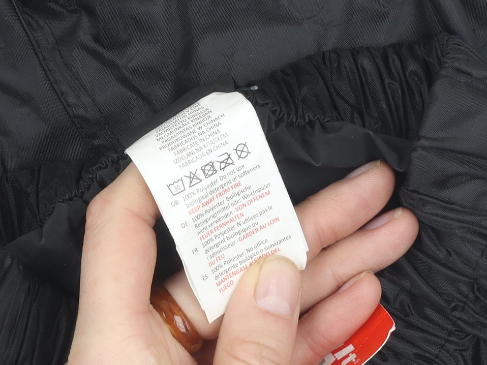 Result Boys Black Rain Trousers, Size 9-10, Waterproof