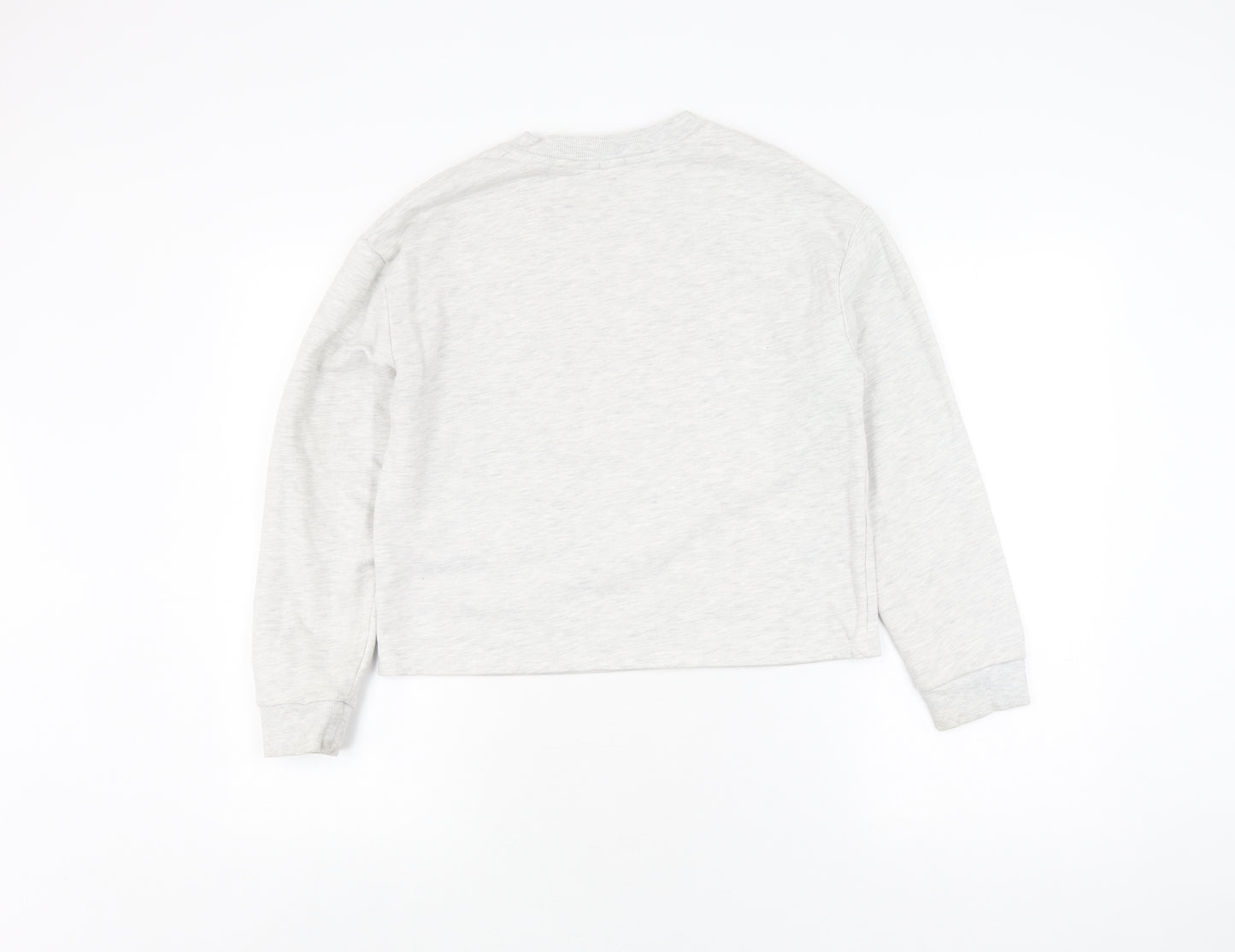 River Island Girls Grey Camouflage Skull Sweatshirt 11-12 Years