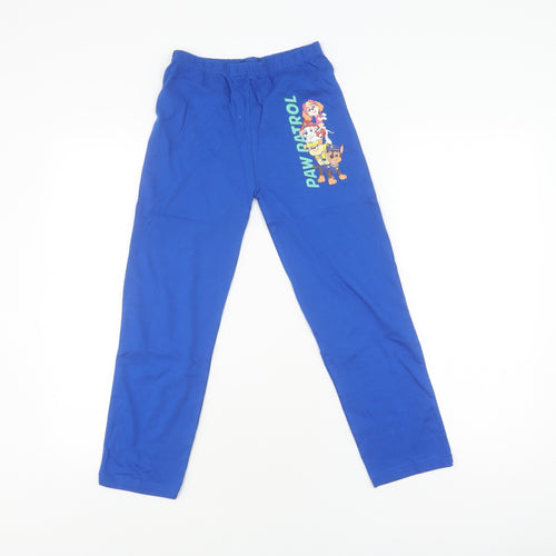 PAW Patrol Boys Blue Pyjama Pants 7-8 Years - Cartoon Print