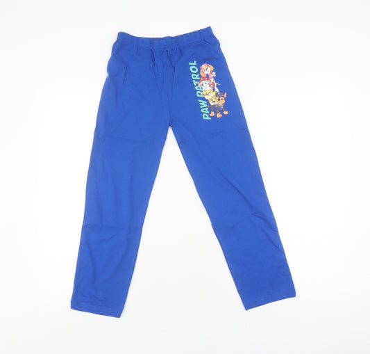 PAW Patrol Boys Blue Pyjama Pants 7-8 Years - Cartoon Print