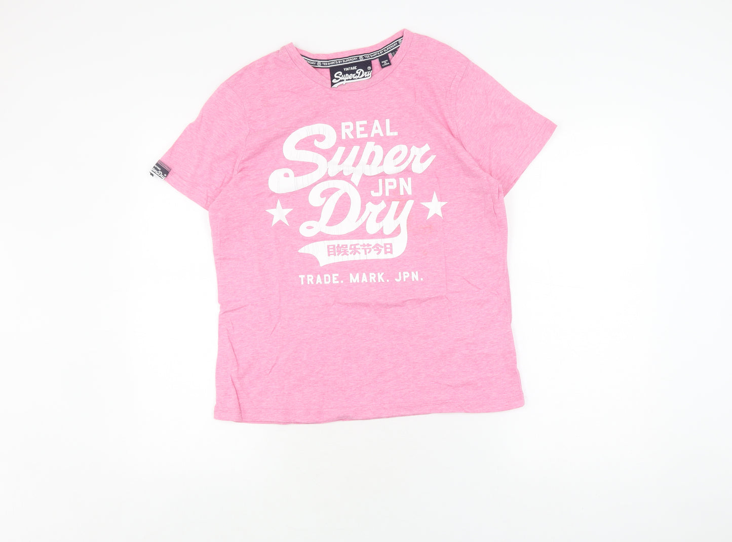 Superdry Women’s Pink Vintage T-Shirt Size 14