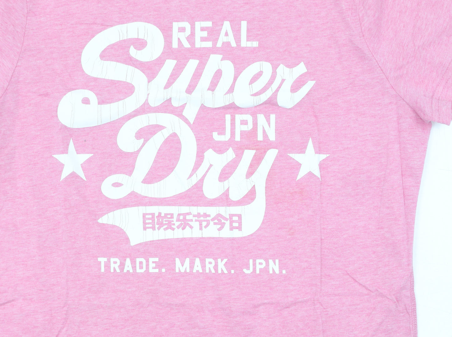 Superdry Women’s Pink Vintage T-Shirt Size 14
