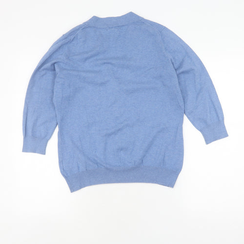 Boden Women's Blue V-Neck Cardigan Size 7