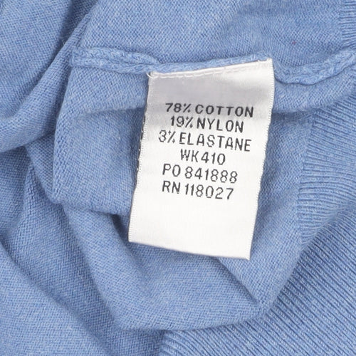 Boden Women's Blue V-Neck Cardigan Size 7