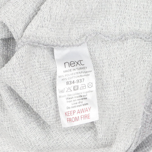 Next Women's Grey Animal Print Pullover Sweatshirt Size 16