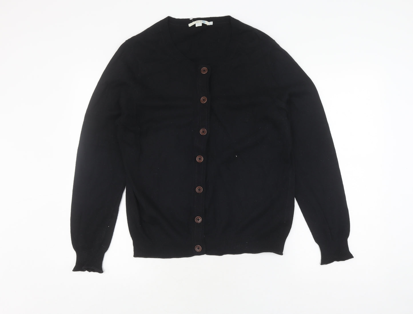 Boden Women's Black Cardigan Size 18 Cotton Blend