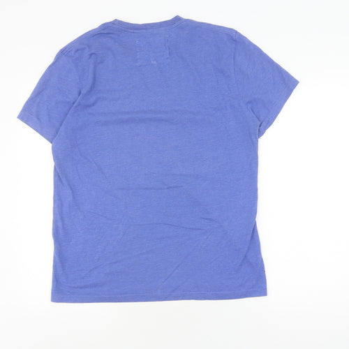 Jack Wills Men's Blue Graphic T-Shirt M Sports Style