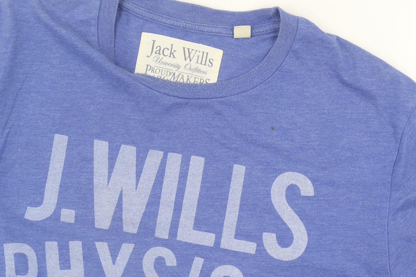 Jack Wills Men's Blue Graphic T-Shirt M Sports Style