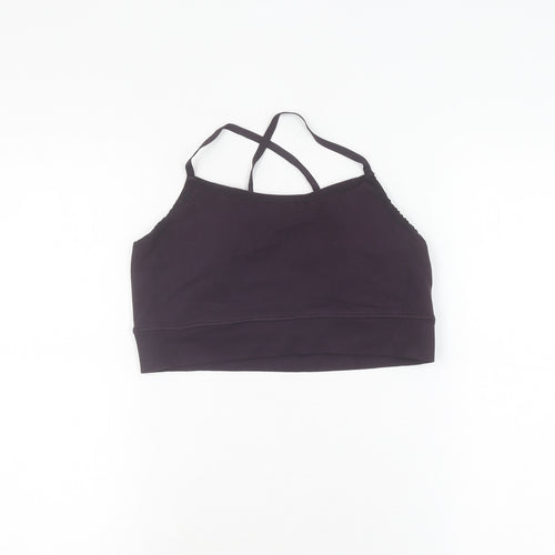 BAM Women's Black Tank Top, Size L, Yoga Camisole