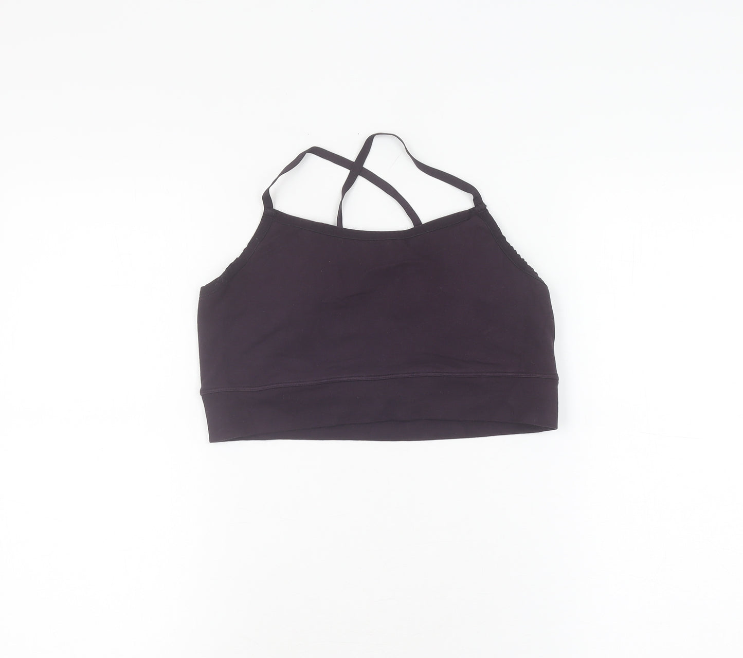 BAM Women's Black Tank Top, Size L, Yoga Camisole