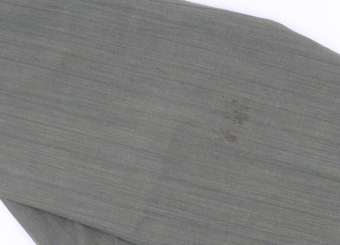 Marks and Spencer Men's Green Striped Suit Size 44/40