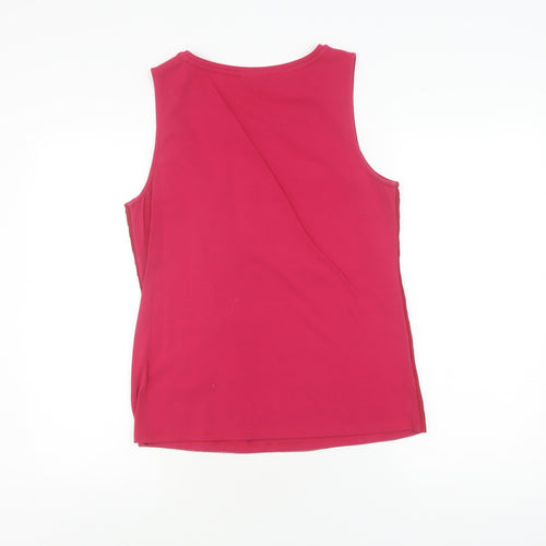 Laura Ashley Red Women's Sleeveless Tank Top 12