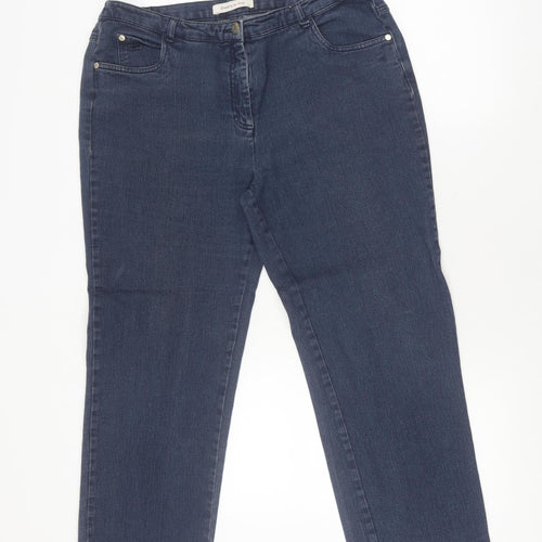 Country Rose Women's Plus Size Blue Denim Jeans