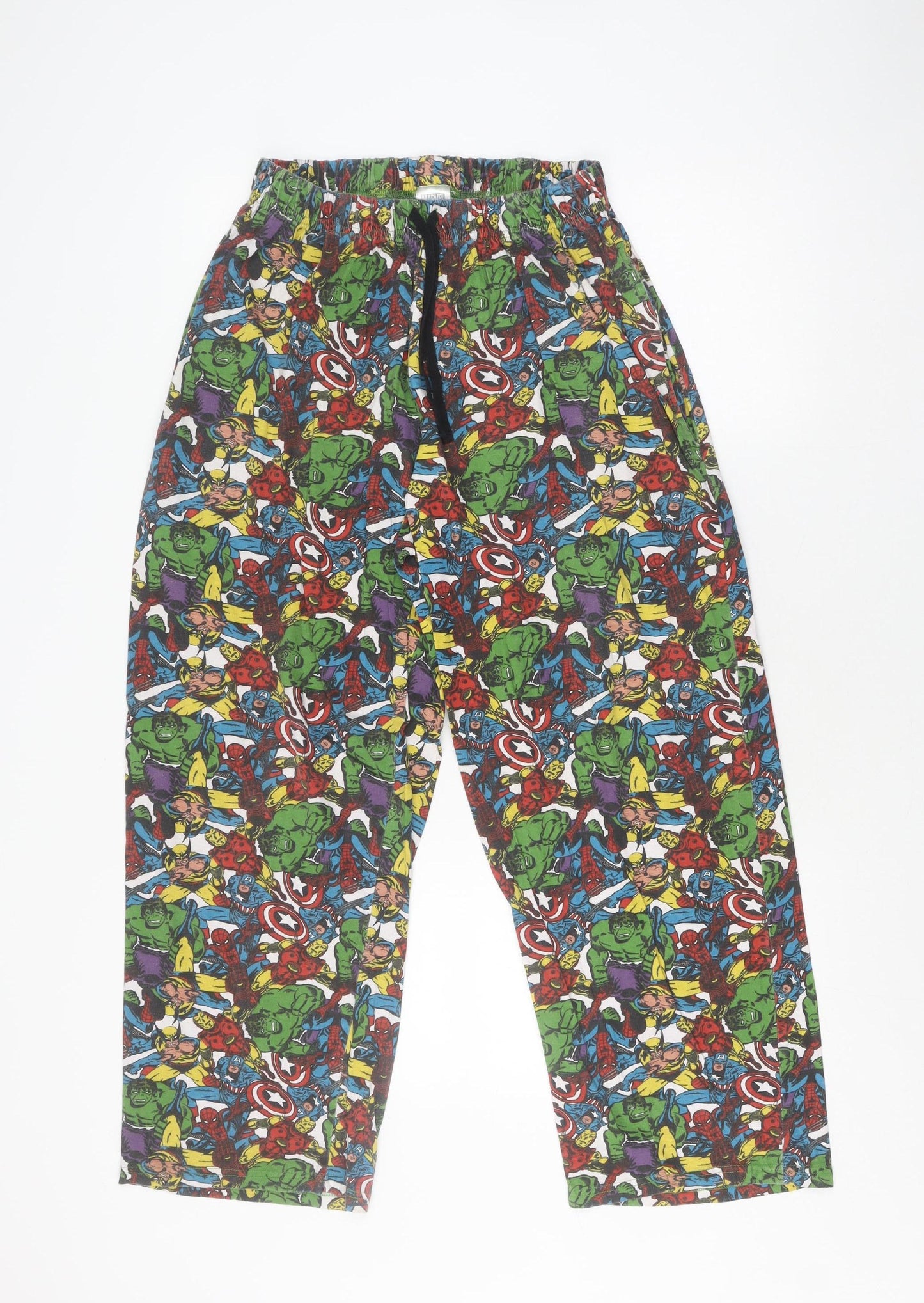 Marvel Men's Multicoloured Pyjama Pants M Superhero Print