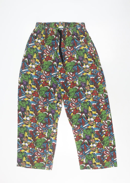 Marvel Men's Multicoloured Pyjama Pants M Superhero Print