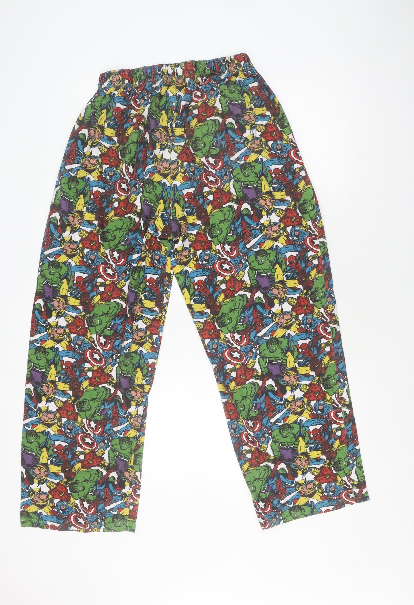 Marvel Men's Multicoloured Pyjama Pants M Superhero Print