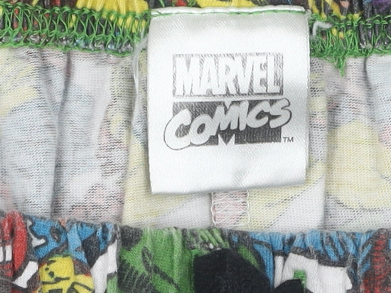 Marvel Men's Multicoloured Pyjama Pants M Superhero Print