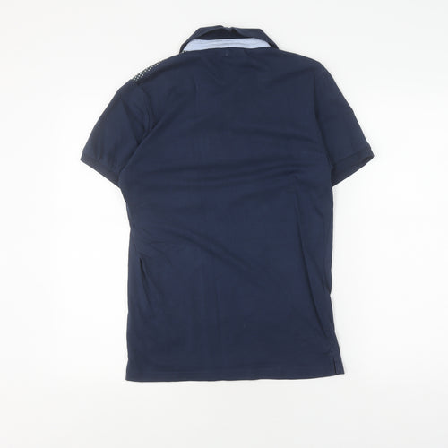 Jack & Jones Men's Blue Polo Shirt Small